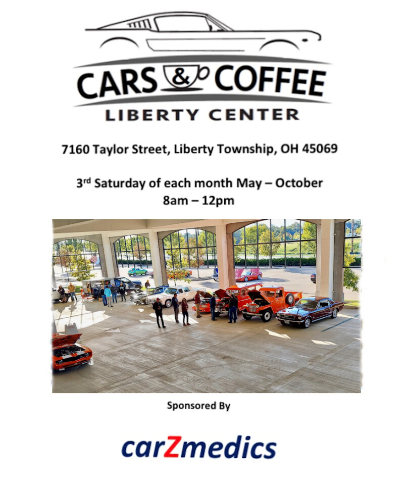 Liberty Center Cars and Coffee Cruise In Tri State Mustang/Ford Club